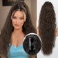 Extensión de Cabello con Coleta Rizada y Ondulada