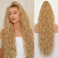 Extensión de Cabello con Coleta Rizada y Ondulada