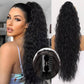 Extensión de Cabello con Coleta Rizada y Ondulada