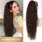 Extensión de Coleta Larga Voluminosa y Rizada