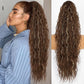 Extensión de Cabello con Coleta Rizada y Ondulada