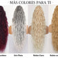 Extensión de Cabello con Coleta Rizada y Ondulada