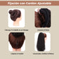 Extensión de Cabello con Coleta Rizada y Ondulada