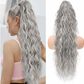 Extensión de Cabello con Coleta Rizada y Ondulada