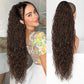 Extensión de Cabello con Coleta Rizada y Ondulada