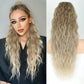 Extensión de Cabello con Coleta Rizada y Ondulada