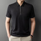 Camisa de Cuello con Media Cremallera para Hombre