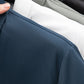 Camisa de Cuello con Media Cremallera para Hombre