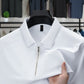 Camisa de Cuello con Media Cremallera para Hombre