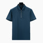 Camisa de Cuello con Media Cremallera para Hombre