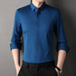 Camisas de Vestir Elástica para Hombre sin Arrugas