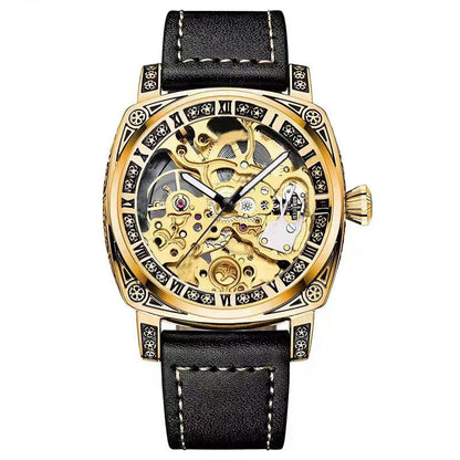 ⌚50% de descuento💥Un reloj mecánico grabado multifuncional